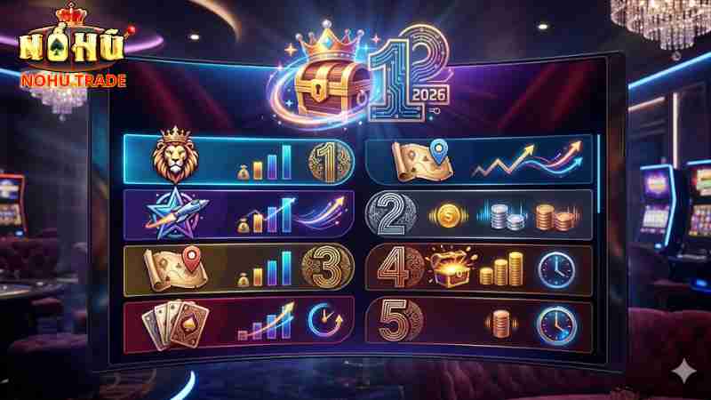Bảng xếp hạng cổng game Nổ Hũ rút tiền mặt uy tín nhất