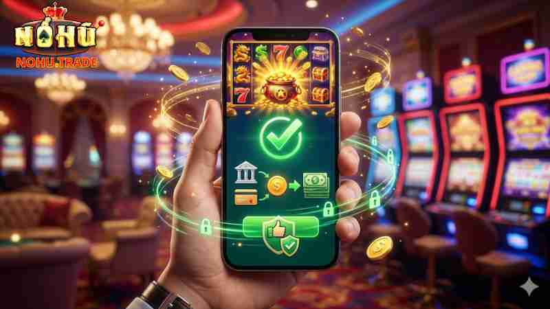 Hướng dẫn rút tiền Nổ Hũ qua ATM nhanh chóng